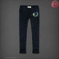 heren abercrombie and fitch chief patroon elastisch sweatpants koningsblauw Overhemd Vermaken xuroa594